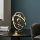 Endon-102609 - Muni - LED Clear & Gold Balls Table Lamp
