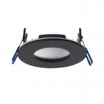 OrbitalPRO - Bathroom LED Matt Black Recessed Downlight 4CCT