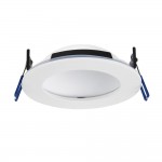 OrbitalPRO - Bathroom CCT Matt White Recessed Downlight 12W