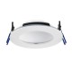 Saxby-102671 - OrbitalPRO - Bathroom CCT Matt White Recessed Downlight 12W