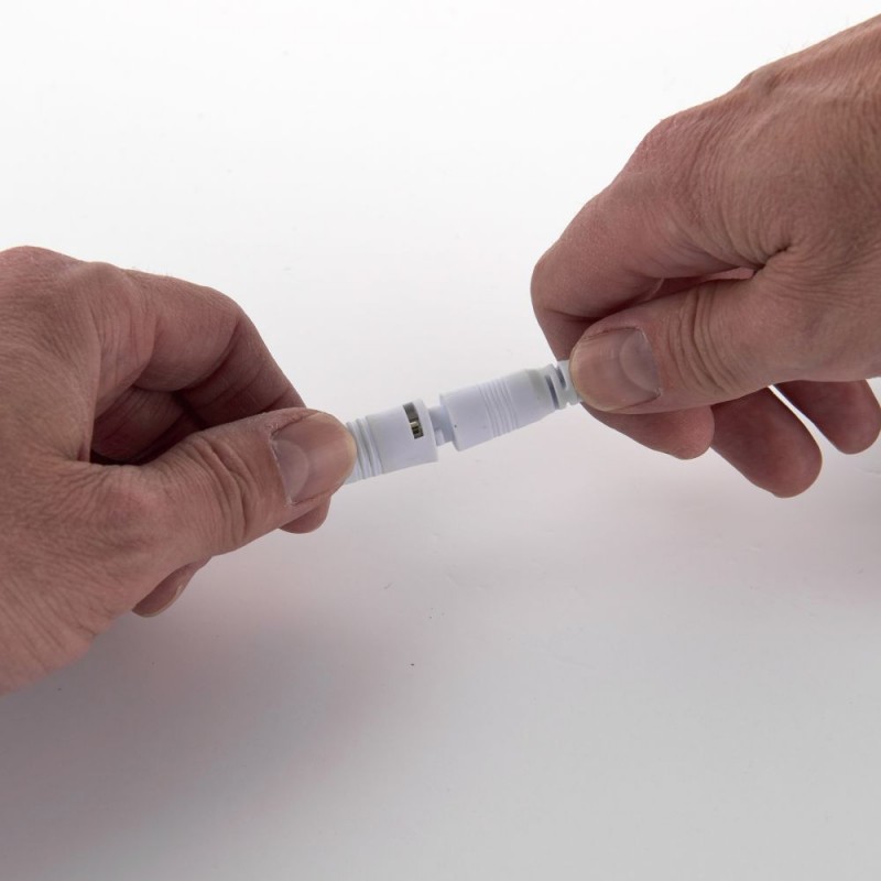 Saxby-102671 - OrbitalPRO - Bathroom CCT Matt White Recessed Downlight 12W