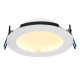 Saxby-102672 - OrbitalPRO - Bathroom CCT Matt White Recessed Downlight 15W