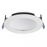 OrbitalPRO - Bathroom CCT Matt White Recessed Downlight 15W