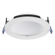 Saxby-102672 - OrbitalPRO - Bathroom CCT Matt White Recessed Downlight 15W