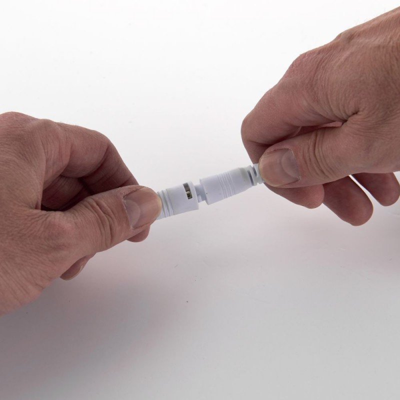 Saxby-102672 - OrbitalPRO - Bathroom CCT Matt White Recessed Downlight 15W