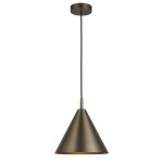 Cape - Brushed Antique Bronze Pendant Cape - Brushed Antique Bronze Pendant