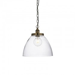 Hansen - Antique Brass Pendant with Clear Glass Ø 33 cm Hansen - Antique Brass Pendant with Clear Glass Ø 33 cm