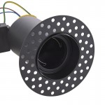 Ravel Trimless - Black Plaster-in Recessed Downlight