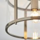 Endon-103112 - Hopton - Antique Brass Lantern Ceiling Lamp