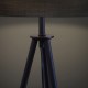 Endon-103798 - Tri - Matt Black Tripod Floor Lamp