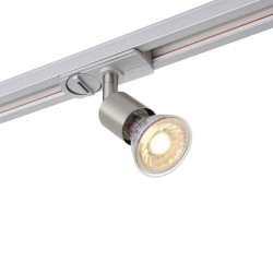 Arezzo - Satin Chrome Mini Track Head Spotlight Arezzo - Satin Chrome Mini Track Head Spotlight