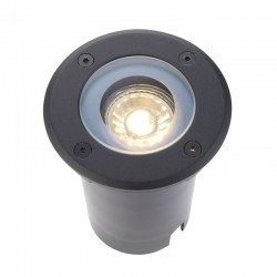 Pillar - Outdoor Round Matt Black Ground Recessed Light Pillar - Outdoor Round Matt Black Ground Recessed Light