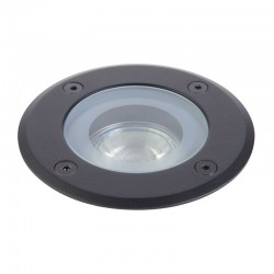 Pillar - Outdoor Round Matt Black Ground Recessed Light Pillar - Outdoor Round Matt Black Ground Recessed Light