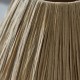 Endon-104074 - Lyra - Shade Only - 25.5 cm Wrapped Natural Tapered Shade