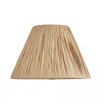 Lyra - Shade Only - 25.5 cm Wrapped Natural Tapered Shade