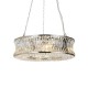 Ambience-71710 - Bouquet - Bright Nickel 6 Light Chandelier with Crystal
