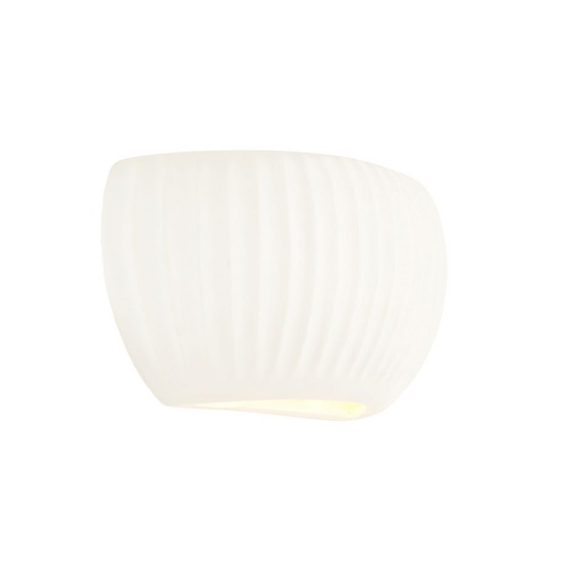 Endon-106616 - Witham - Unglazed Ceramic Wall Lamp