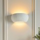 Endon-106616 - Witham - Unglazed Ceramic Wall Lamp