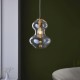 Ambience-71724 - Divine - Satin Brass Pendant with Champagne Lustre Glass