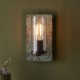 Ambience-71729 - Lotus - Verdigris Bronze Wall Lamp with Clear Glass