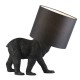 Endon-106787 - Barack Bear - Matt Black Bear Table Lamp with Black Shade