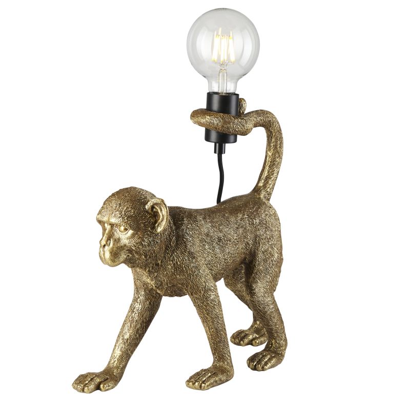 Endon-106792 - Capuchin - Vintage Capuchin Gold Table Lamp