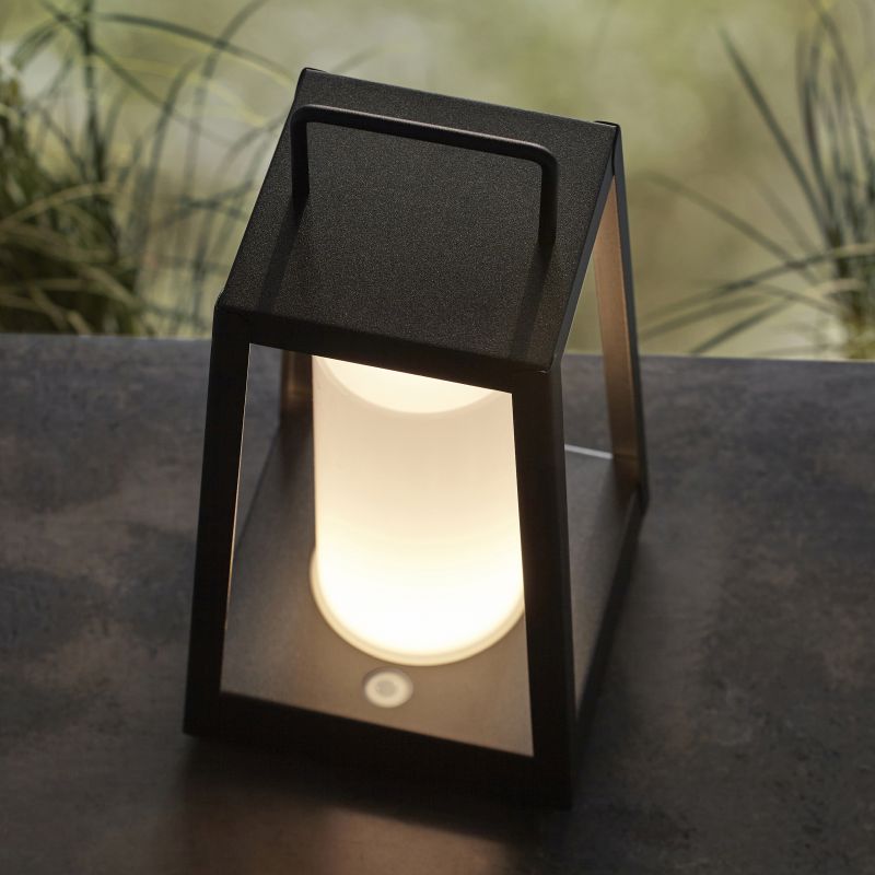 Endon-106800 - Tallow - Portable Indoor/Outdoor Rechargeable Table Lamp