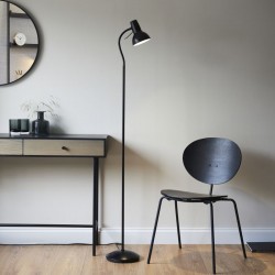 Amalfi - Matt Black Floor Lamp Amalfi - Matt Black Floor Lamp
