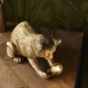Endon-107389 - Animal - Kitten Vintage Gold Table Lamp