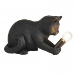 Animal - Black Kitten Table Lamp Animal - Black Kitten Table Lamp