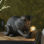 Animal - Black Kitten Table Lamp Animal - Black Kitten Table Lamp