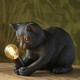Endon-107390 - Animal - Kitten Black Table Lamp