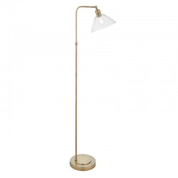 Matera - Antique Brass Floor Lamp with Clear Glass Matera - Antique Brass Floor Lamp with Clear Glass