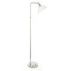 Ambience-107610 - Matera - Bright Nickel Floor Lamp with Clear Glass