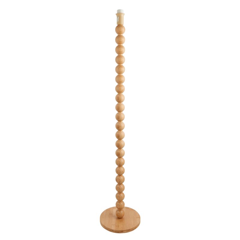 Endon-107674 - Cane - Base Only - Natural Bamboo Wood