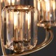 Endon-107802 - Berenice - Antique Brass 5 Light Centre Fitting with Crystal
