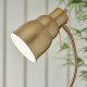 Endon-108126 - Classic Flexi Reader Floor - Brushed Aged Brass Floor Lamp