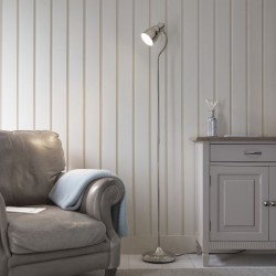 Classic Flexi Reader Floor - Bright Nickel Floor Lamp Classic Flexi Reader Floor - Bright Nickel Floor Lamp