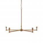 Santiago - Base Only - Brushed Aged Brass Centre Fitting Santiago - Base Only - Brushed Aged Brass Centre Fitting