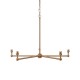 Endon-108212 - Santiago - Base Only - Brushed Aged Brass Centre Fitting