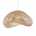 Misra - Shade Only - 54 cm Hand Woven Natural Rattan Shade for Pendant