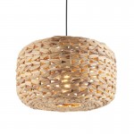 Toca - Shade Only - 39 cm Hand Woven Natural Water Hyacinth Shade for Pendant