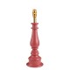 Endon-109964 - Myrtle - Base Only - Pink Clay & Brass Table Lamp