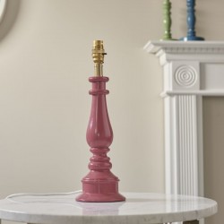 Myrtle - Base Only - Pink Clay & Brass Table Lamp Myrtle - Base Only - Pink Clay & Brass Table Lamp