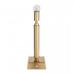 Trobridge - Base Only - Aged Brass Rechargeable LED Table Lamp Trobridge - Base Only - Aged Brass Rechargeable LED Table Lamp