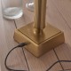 Endon-110457 - Trobridge - Base Only - Aged Brass Rechargeable LED Table Lamp