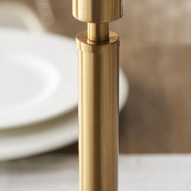 Endon-110461 - Upton - Base Only - Aged Brass Rechargeable LED Table Lamp