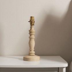 Bibury - Base Only - Natural Ash Wooden Table Lamp Bibury - Base Only - Natural Ash Wooden Table Lamp
