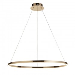Staten - French Gold Round LED Pendant