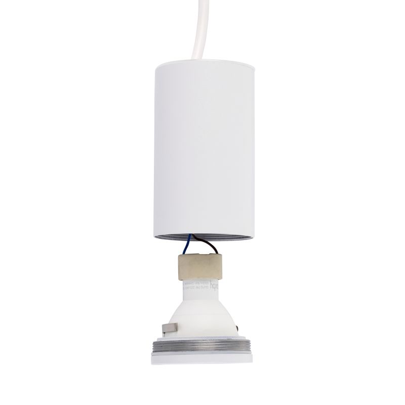 - Dango - Surface-Mounted White Cylindrical Spotlight IP65 Saxby-110972 - Dango - Surface-Mounted White Cylindrical Spotlight IP65